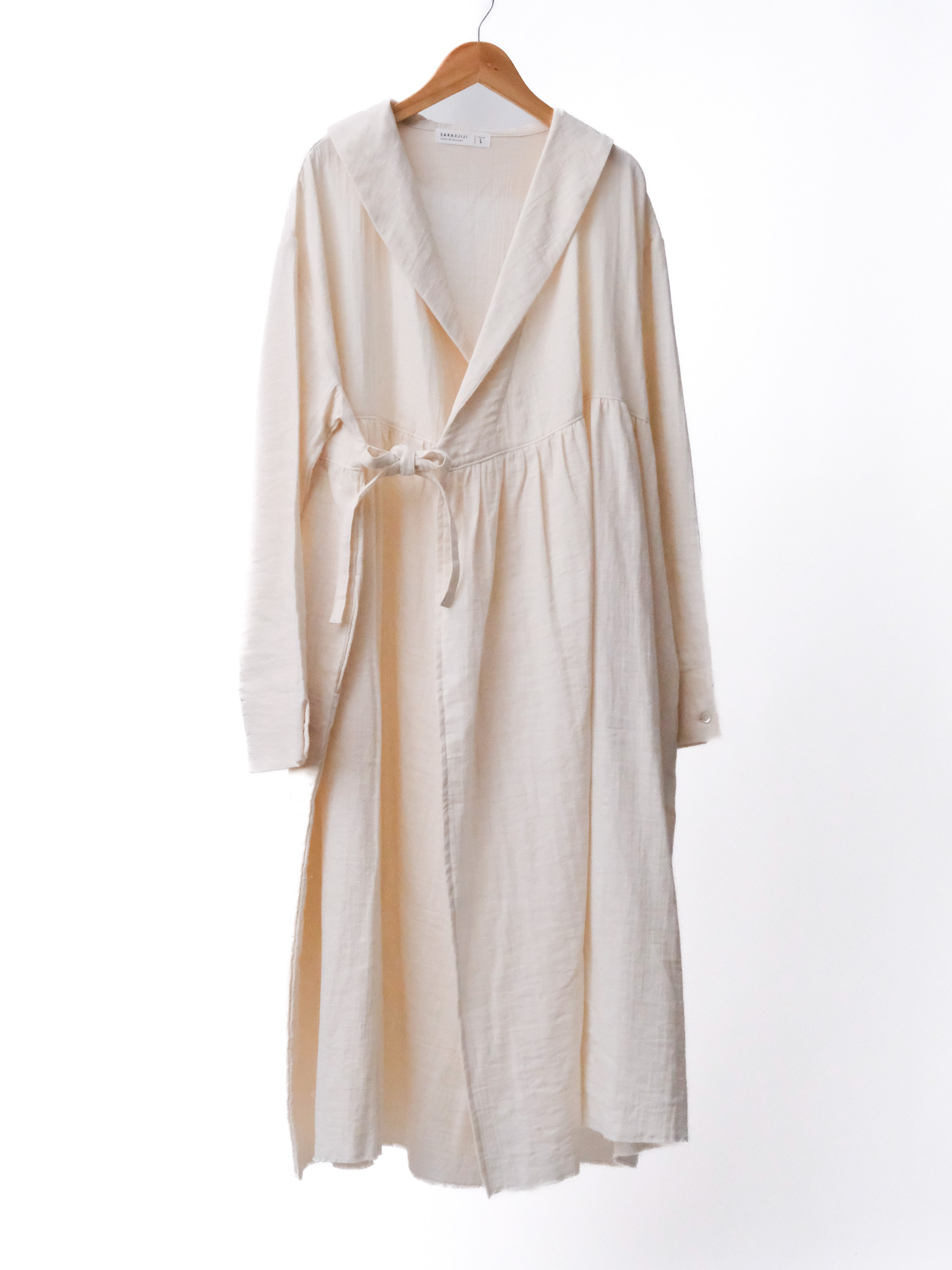 セール　新品タグ付　ウーア　四重ガーゼカシュクールドレスワンピース　マキシ　羽織 e8f8868c78c155763263967d612ef7