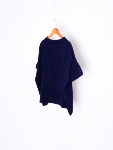 WガーゼドロップショルダーPU / Navy