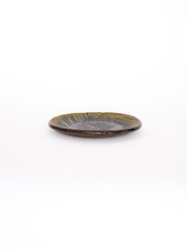 スリップウェア 四寸皿 8-a