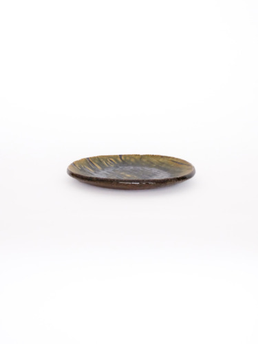 スリップウェア 四寸皿 8-a