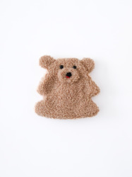 くまのポーチ / 茶