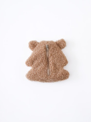 くまのポーチ / 茶