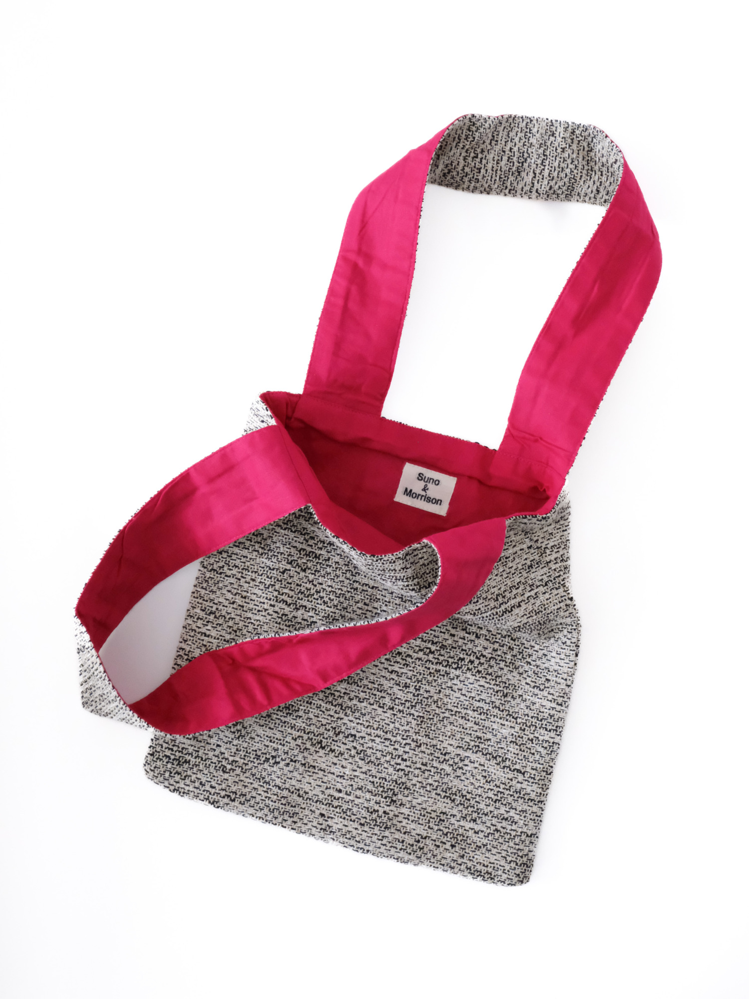 Silk Cotton Tweed Bag S / Sand