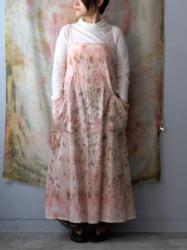 cotton&linen – camisole dress / botanical 25-B1