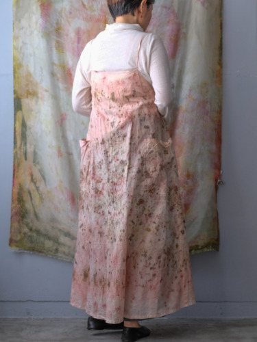 cotton&linen – camisole dress / botanical 25-B1