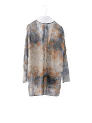 cotton&linen – slit jacket / botanical 25-A2