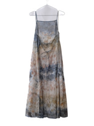 cotton&linen – camisole dress / botanical 25-B2