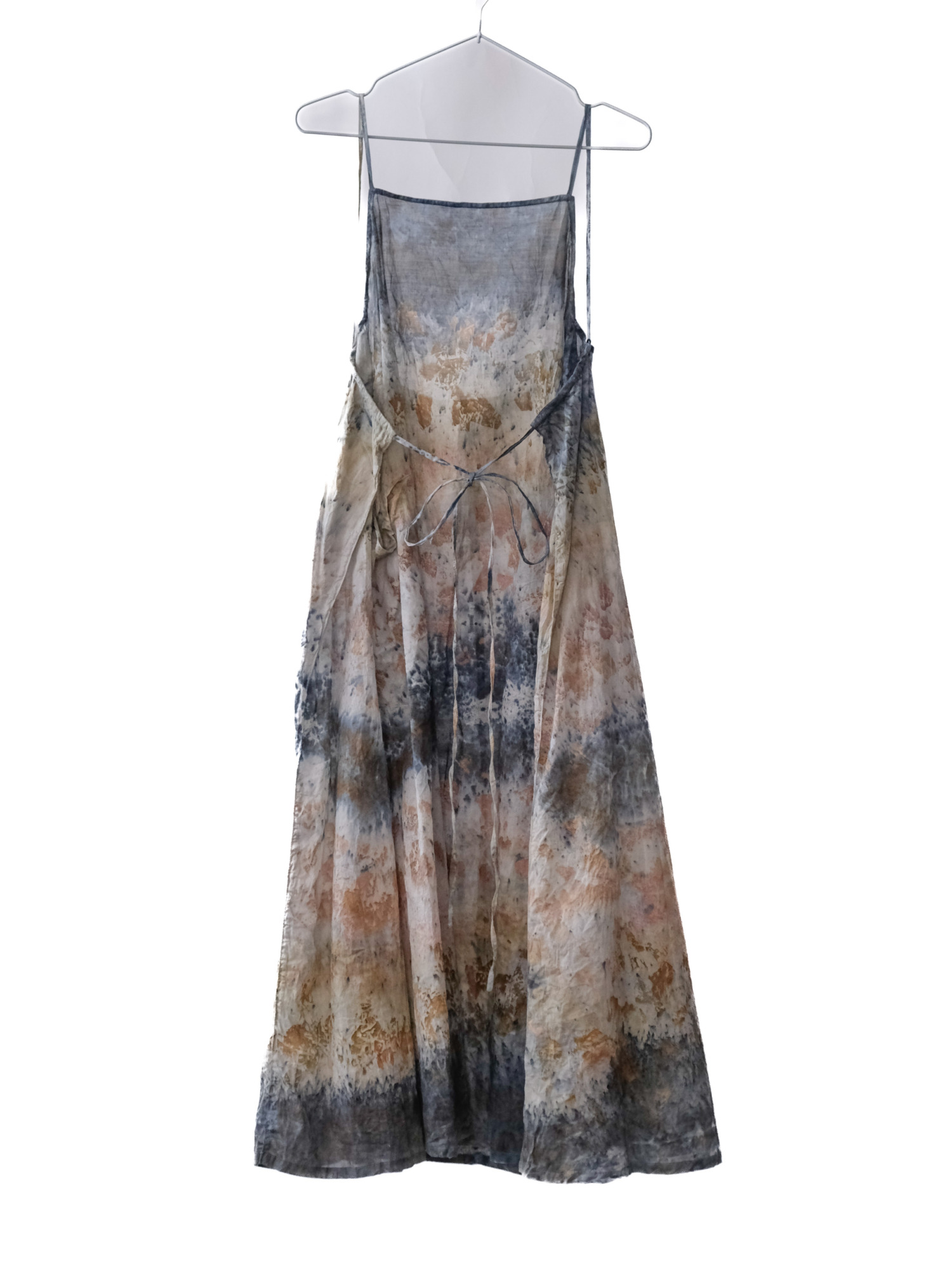 cotton&linen – camisole dress / botanical 25-B2