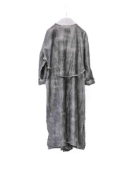 wool&cupra – wrap coat / sumi 25-D3