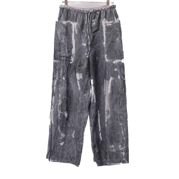 cotton&linen – simple pants / sumi 25-E2