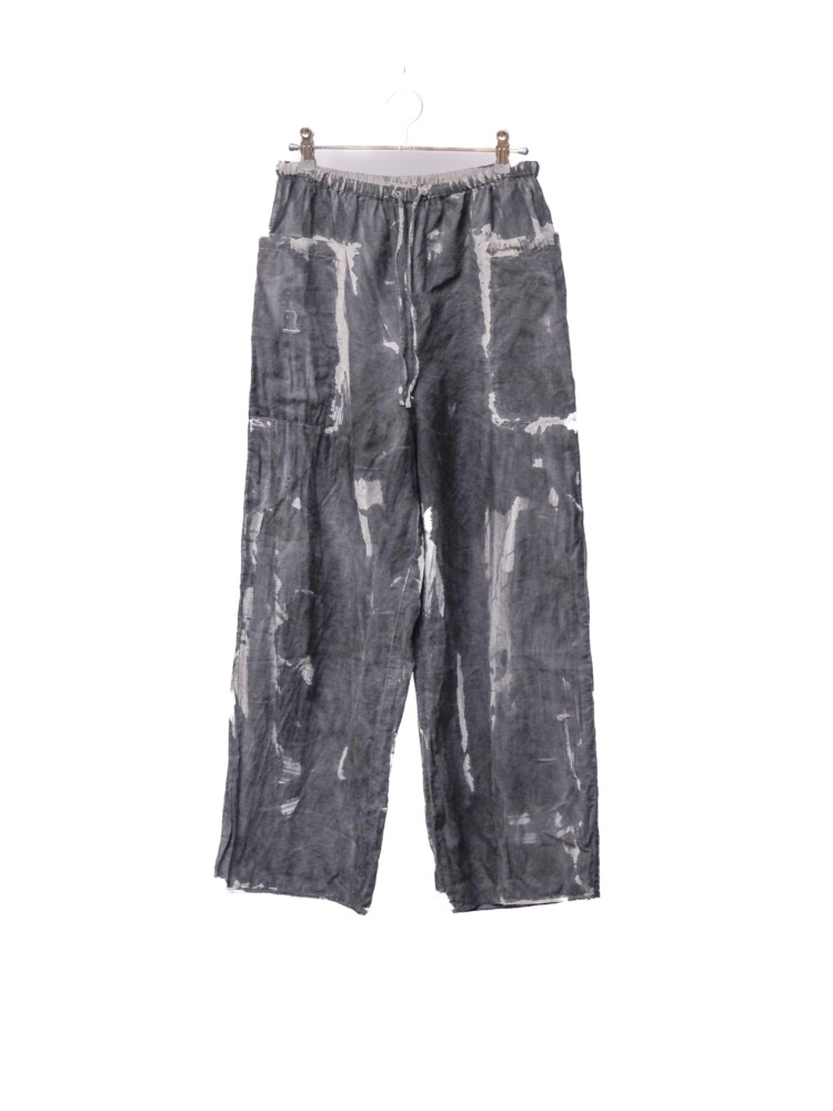cotton&linen – simple pants / sumi 25-E2