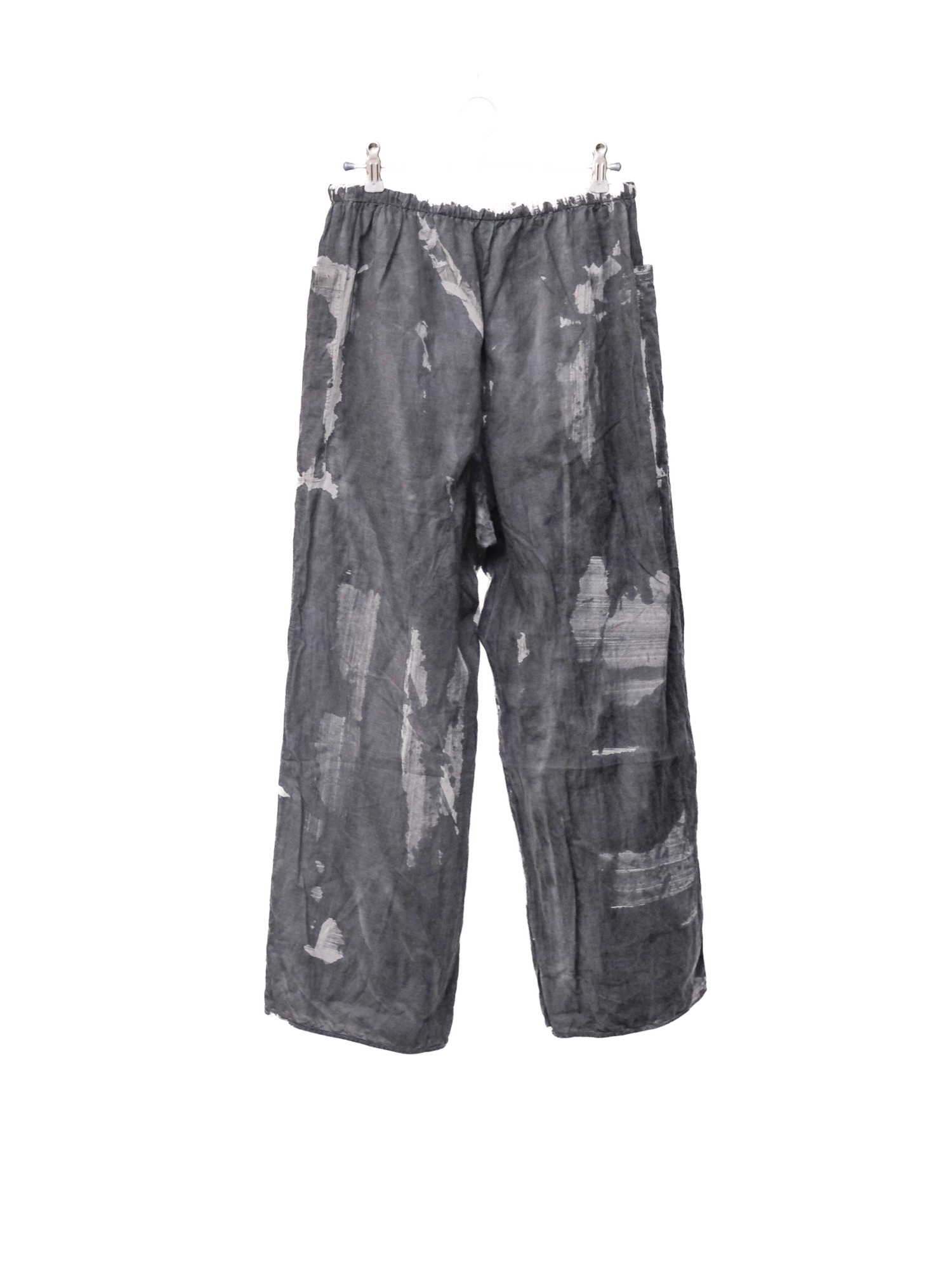 cotton&linen – simple pants / sumi 25-E2