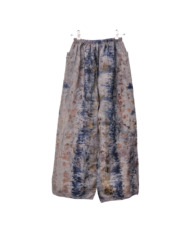 cotton – simple pants / botanical 25-E1