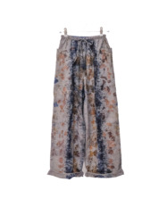 cotton – simple pants / botanical 25-E1
