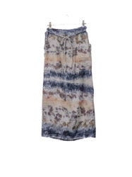 wool&cotton – wrap skirt / botanical 25-F2