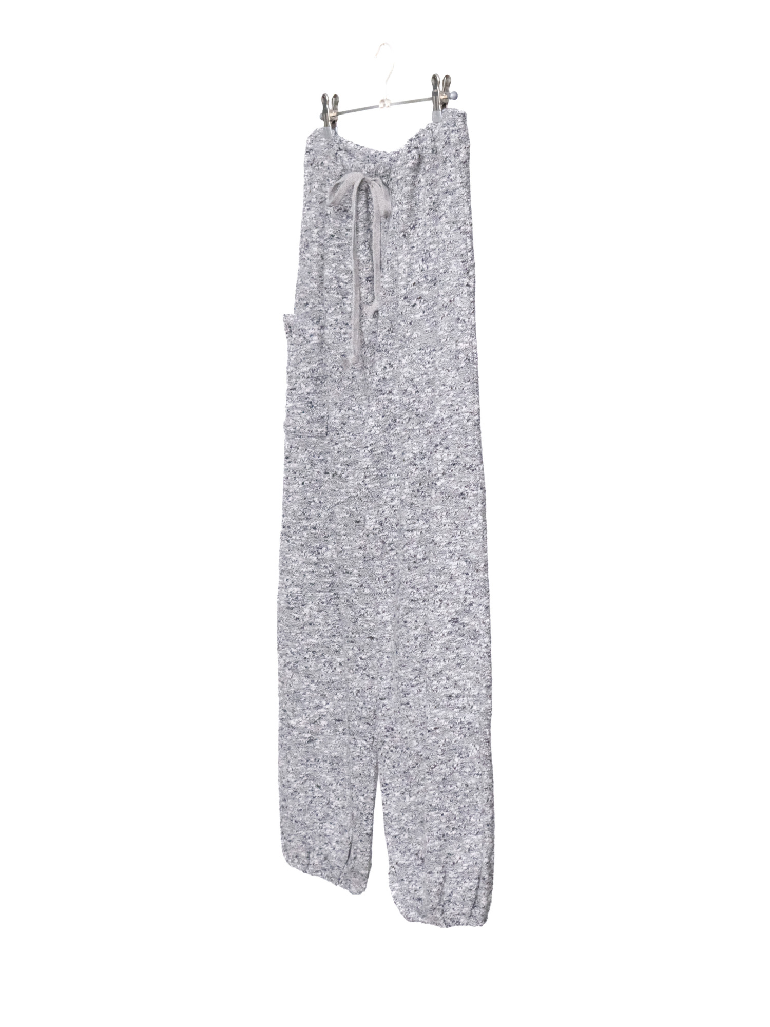 スラブコットンクロップドサンダPT / Light Gray