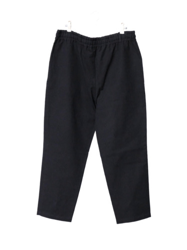 ライトキャンバスハイウエストPT / BLK