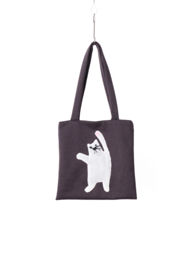ミニバック ネコ charcoal / 25-E27