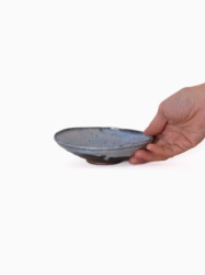 林檎灰たわみ四寸皿