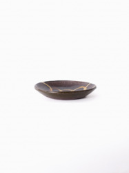 スリップウェア 丸皿 26-a1