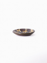 スリップウェア 丸皿 26-a2