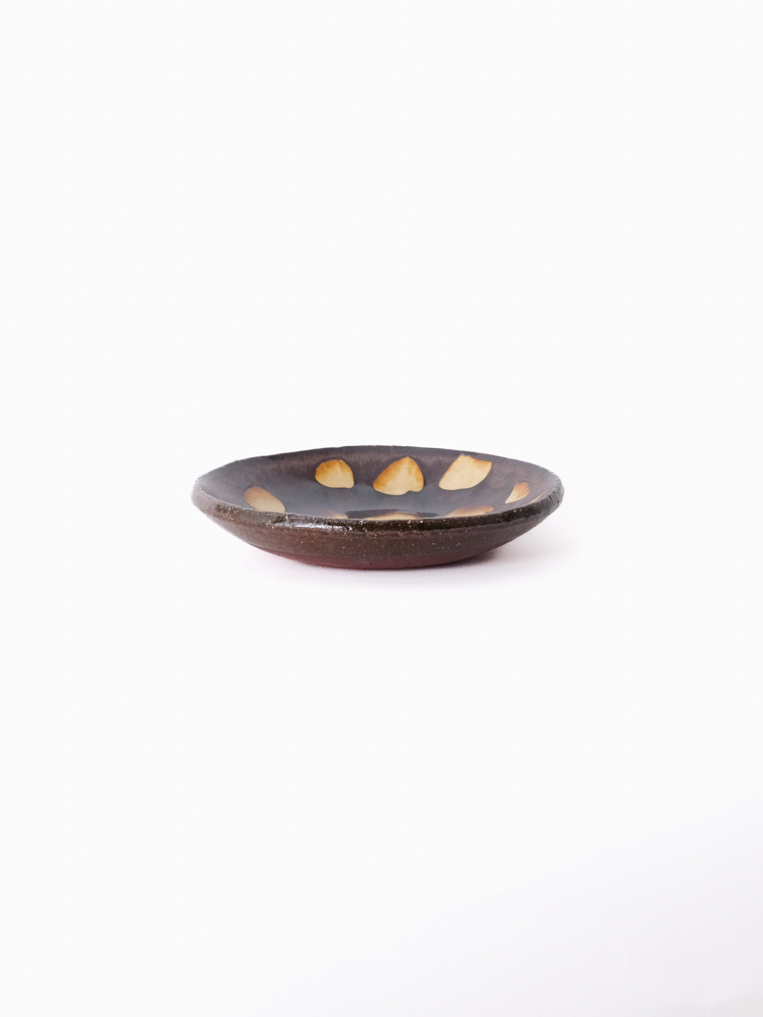 スリップウェア 丸皿 26-a4