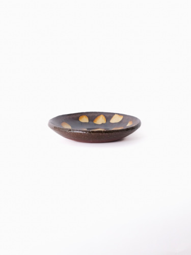 スリップウェア 丸皿 26-a4