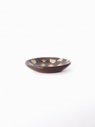 スリップウェア 丸皿 26-a4