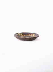 スリップウェア 丸皿 26-a3