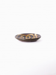 スリップウェア 丸皿 26-a3