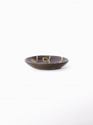 スリップウェア 丸皿 26-a5