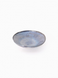 林檎灰たわみ四寸皿