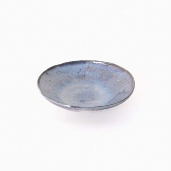 林檎灰たわみ四寸皿