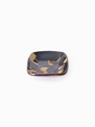 スリップウェア 長方鉢/小 26-b2