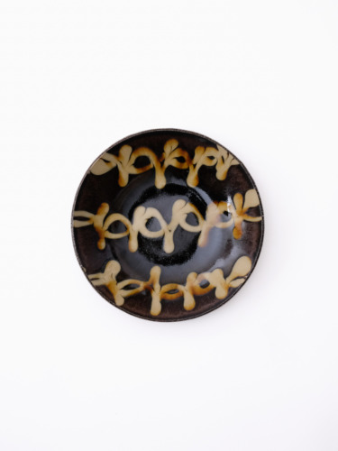 スリップウェア 丸皿 26-a2