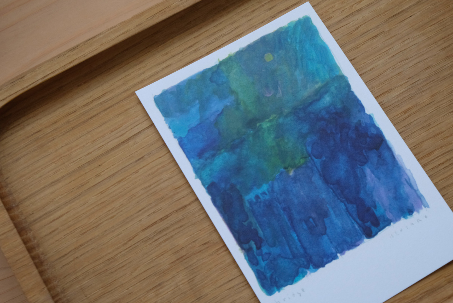 ポストカード３枚セット / あお