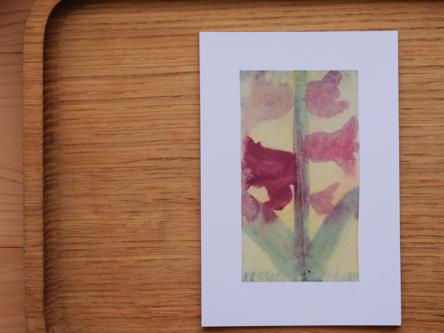 ポストカード３枚セット / あか