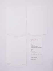 ポストカード３枚セット / あお