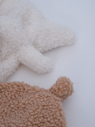 ワンコのティッシュカバー / 茶