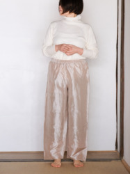 タイシルク メディテーションパンツ / BEG-26