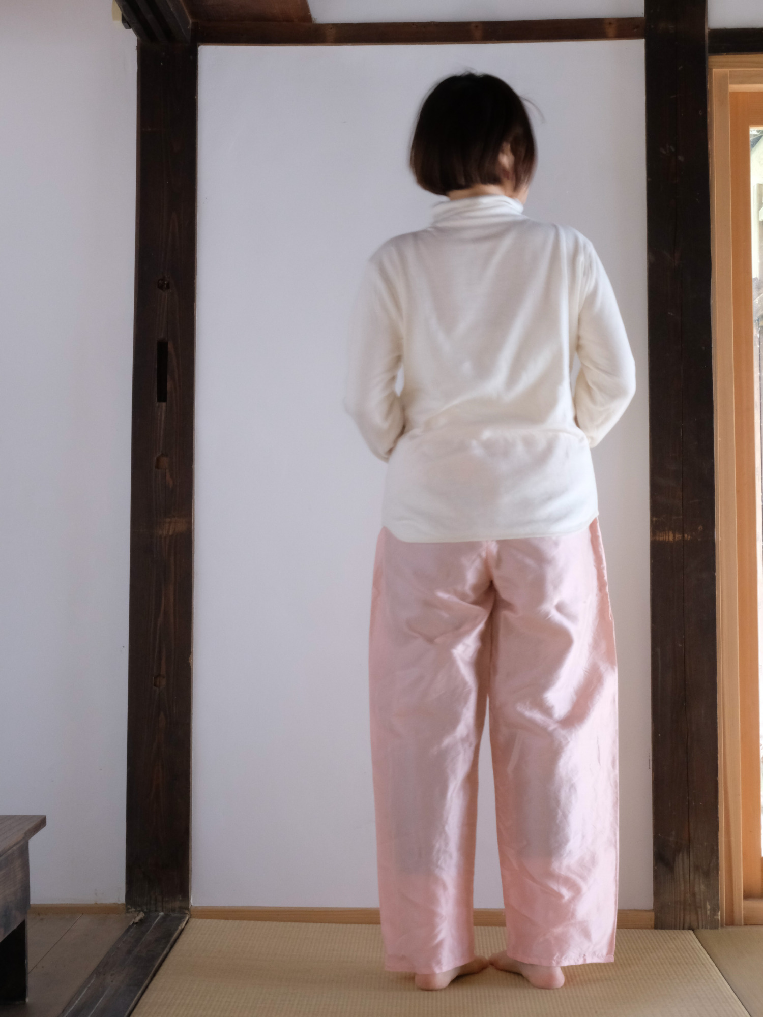 タイシルク メディテーションパンツ / P.BEG-26