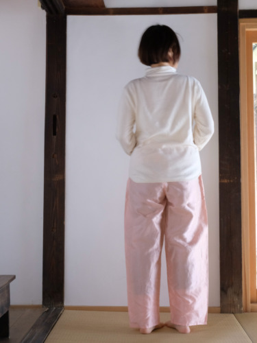 タイシルク メディテーションパンツ / P.BEG-26