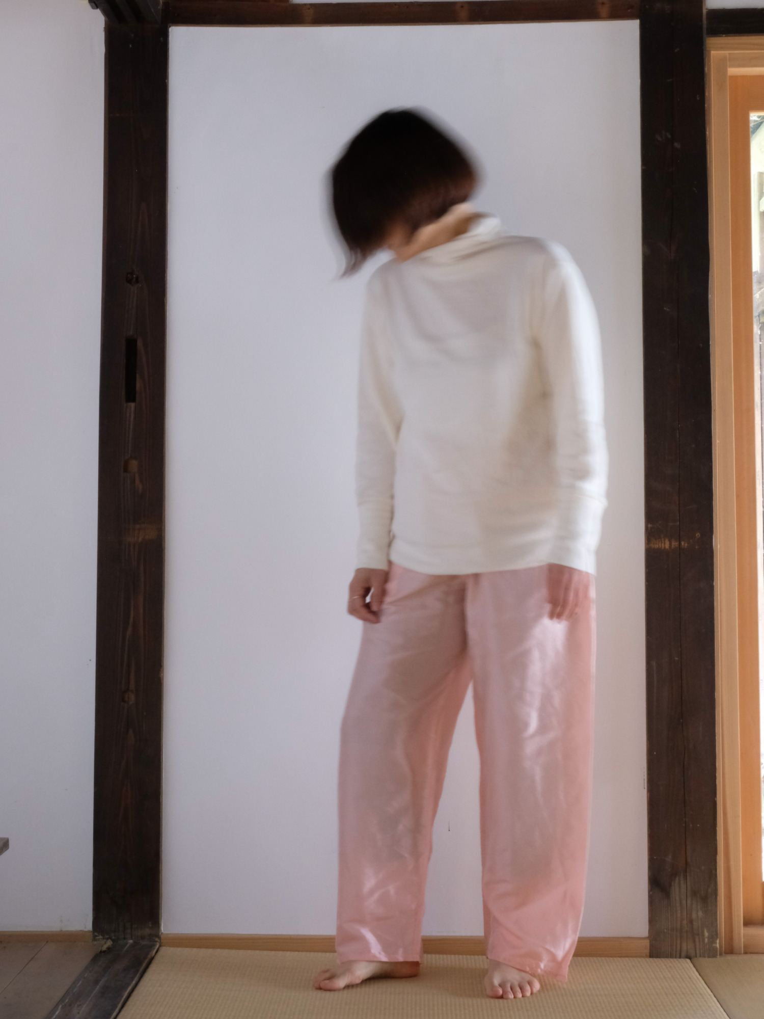 タイシルク メディテーションパンツ / P.BEG-26