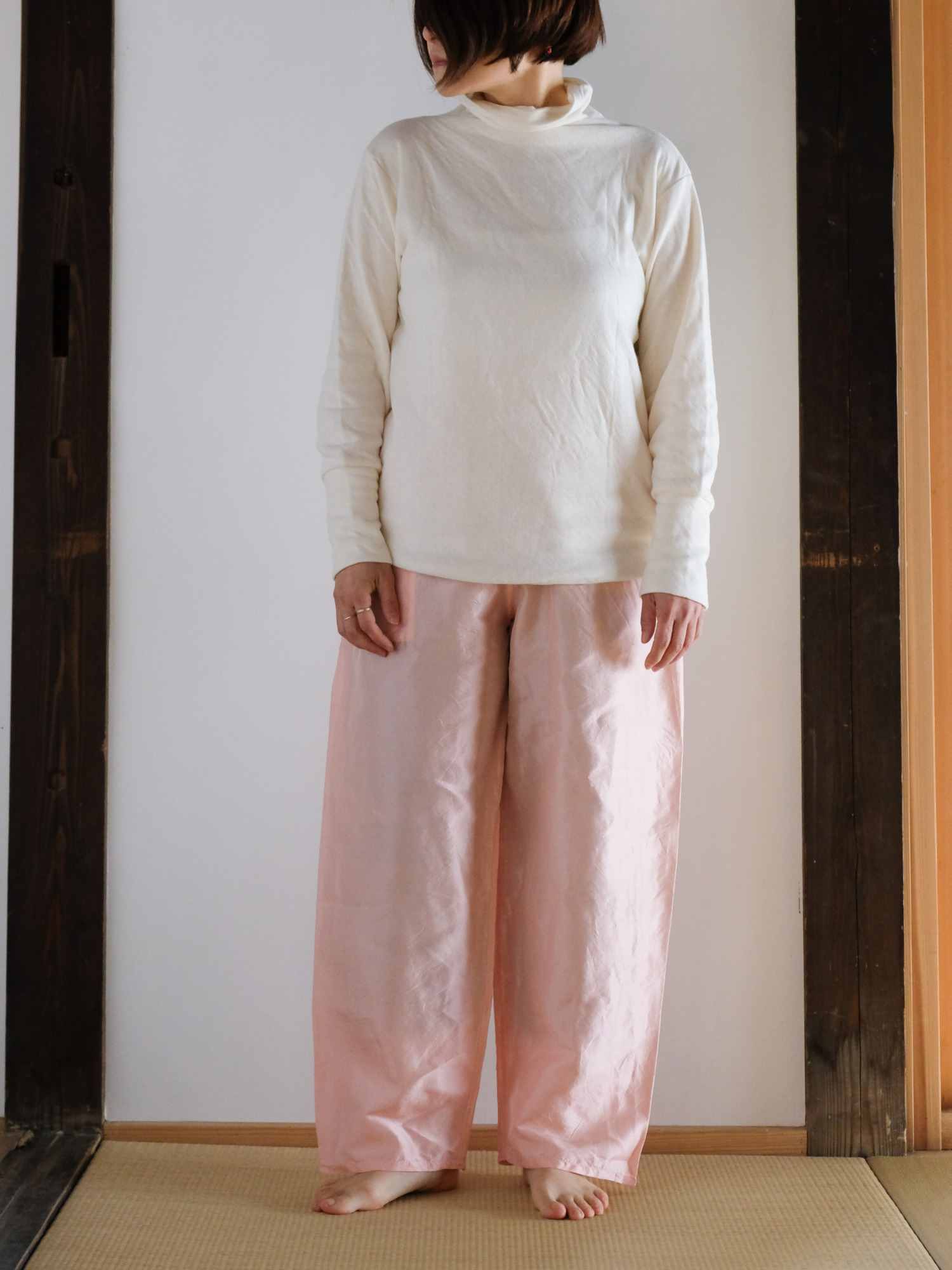 タイシルク メディテーションパンツ / P.BEG-26