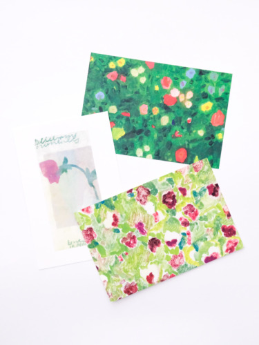 ポストカード３枚セット / みどり