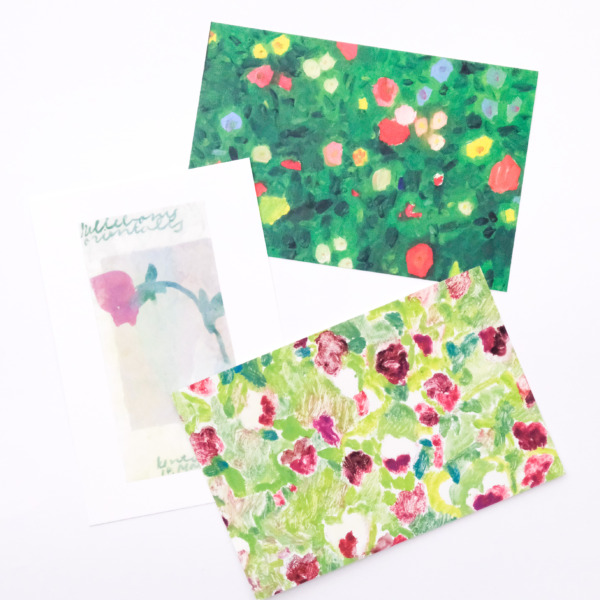 ポストカード3枚セット / みどり
