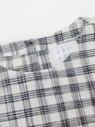 Hand Woven Sleeveless Top / Jharna Gingham