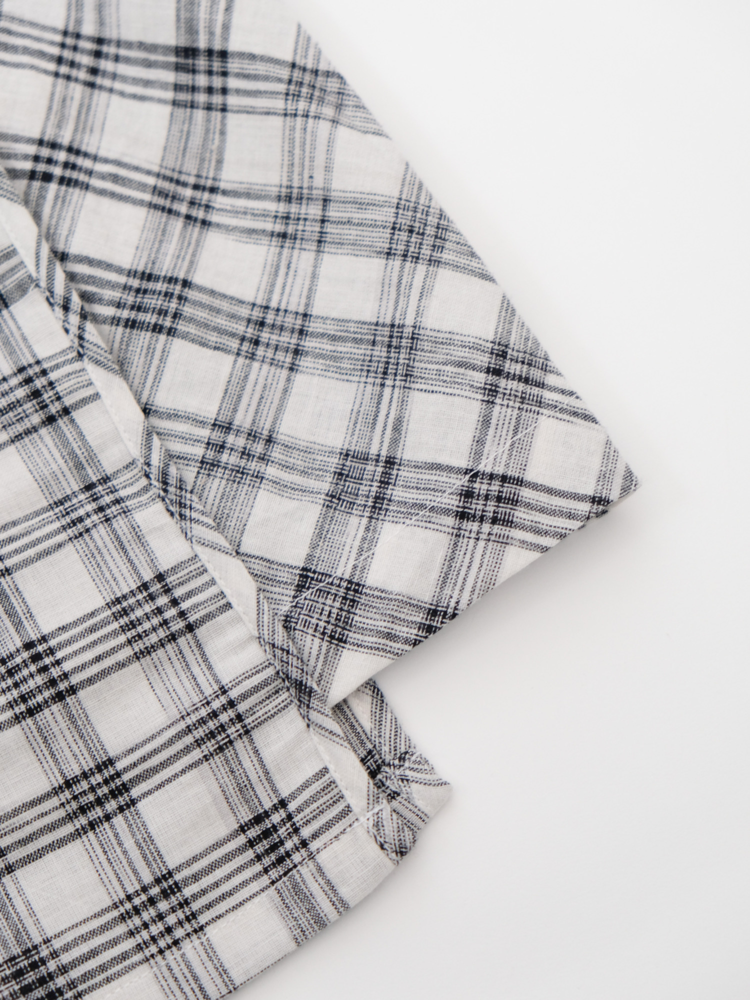 Hand Woven Sleeveless Top / Jharna Gingham