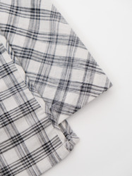 Hand Woven Sleeveless Top / Jharna Gingham