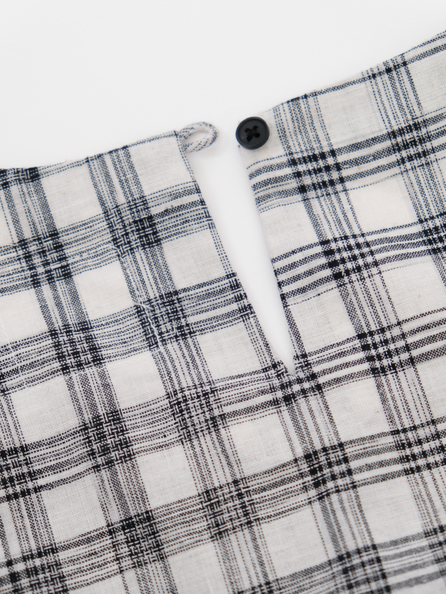 Hand Woven Sleeveless Top / Jharna Gingham